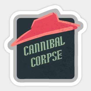 cannibal corpse Sticker